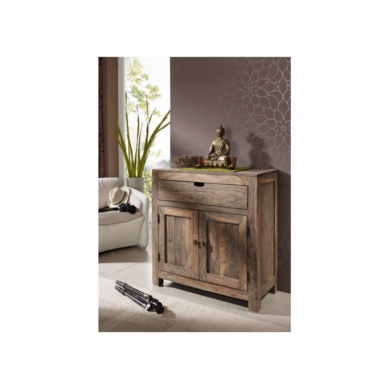 Nature 95cm Solid Wood Sideboard