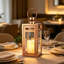 30Cm Stainless Steel Candle Lantern-302081161