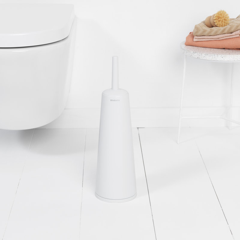 Porte-brosse de toilette et support de toilette ReNew, Blanc