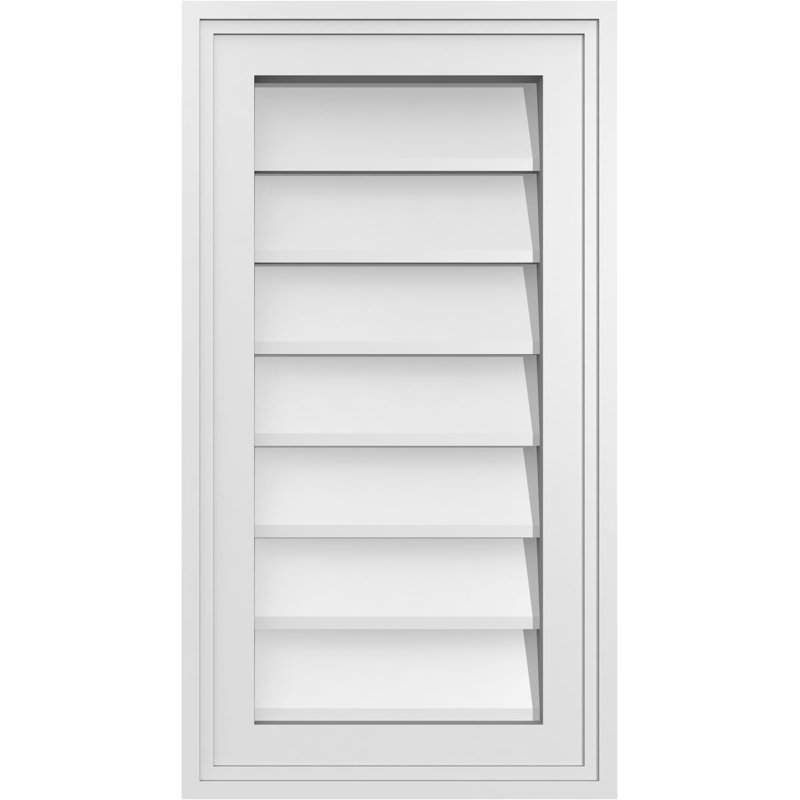Cadre en brique, brun clair apprêté, H 22 po x l 12 po x P 1,5 po
