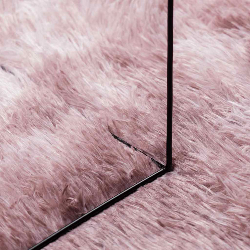 Solid Colour Area Rug, Square 120cm
