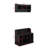Shoe Storage Bench With Shelves And 4 Hooks, Hall Tree With Wall Mounted Coat Rack, Entryway Organizer For Hallway, Foyer-848858341