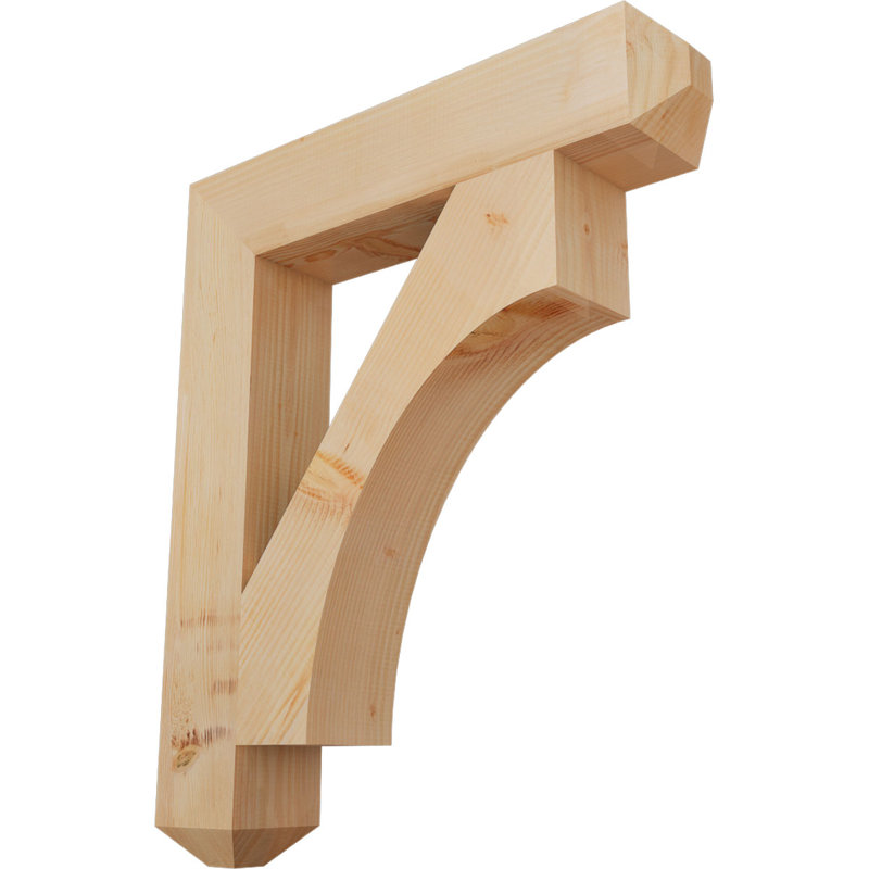 Support l 5 1/2 po x P 32 po x H 38 po Westlake Craftsman, Sapin de Douglas, H 38 po x l 5,5 po x P 32 po