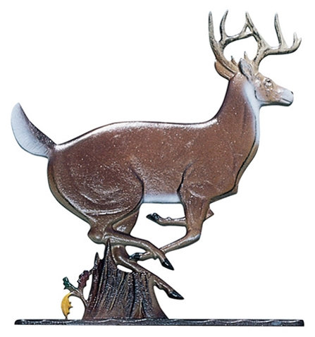 Large Bell w/ Buck, Black