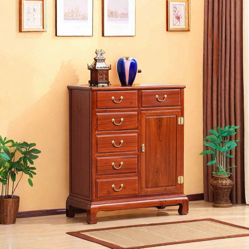 Rosewood Multi-Drawer Sideboard