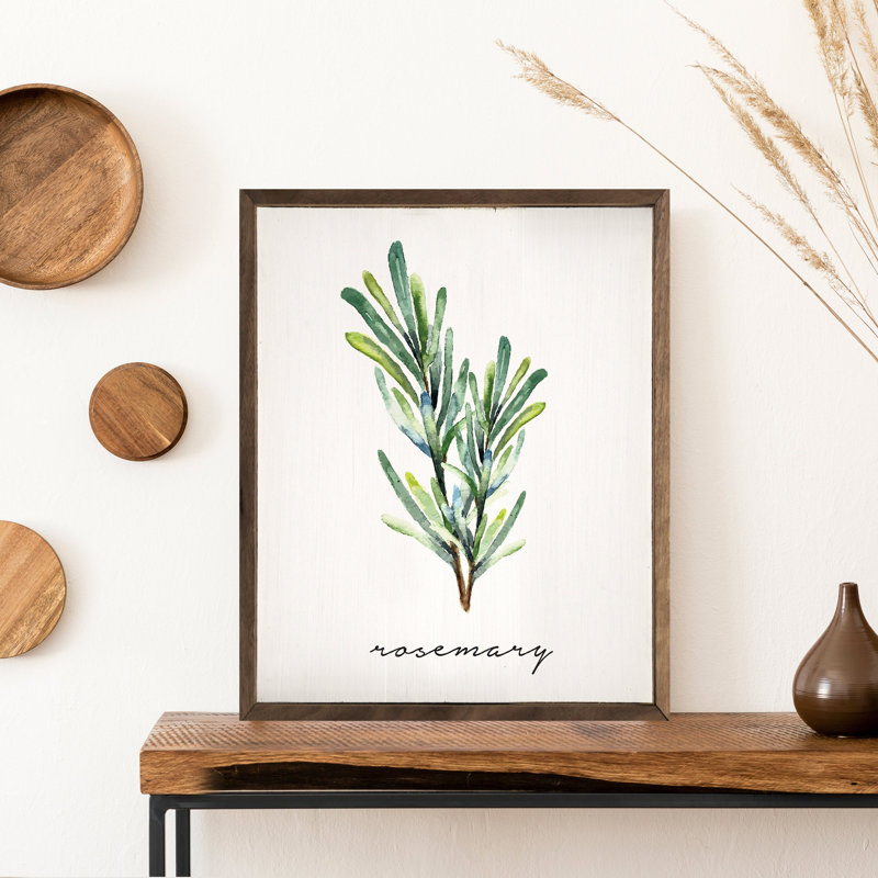 Series Herb Rosemary, H 10 po x l 8 po