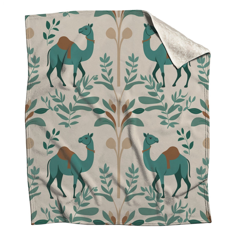 Couvertures camel, L 60 po x H 80 po