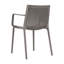 Holiday - Fauteuil empilable moderne en plastique 4 pièces pour une utilisation intérieure / extérieure - Dossier ergonomique à lattes, matériau PP toutes saisons - Patio, balcon, café-419325315