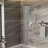 Ceiling Mounted Shower In Brushed Nickel: 16" Rainfall Head, Waterfall Spout, Handheld With Diverter Required Mount Shower: Nickel, Tub Nozzle