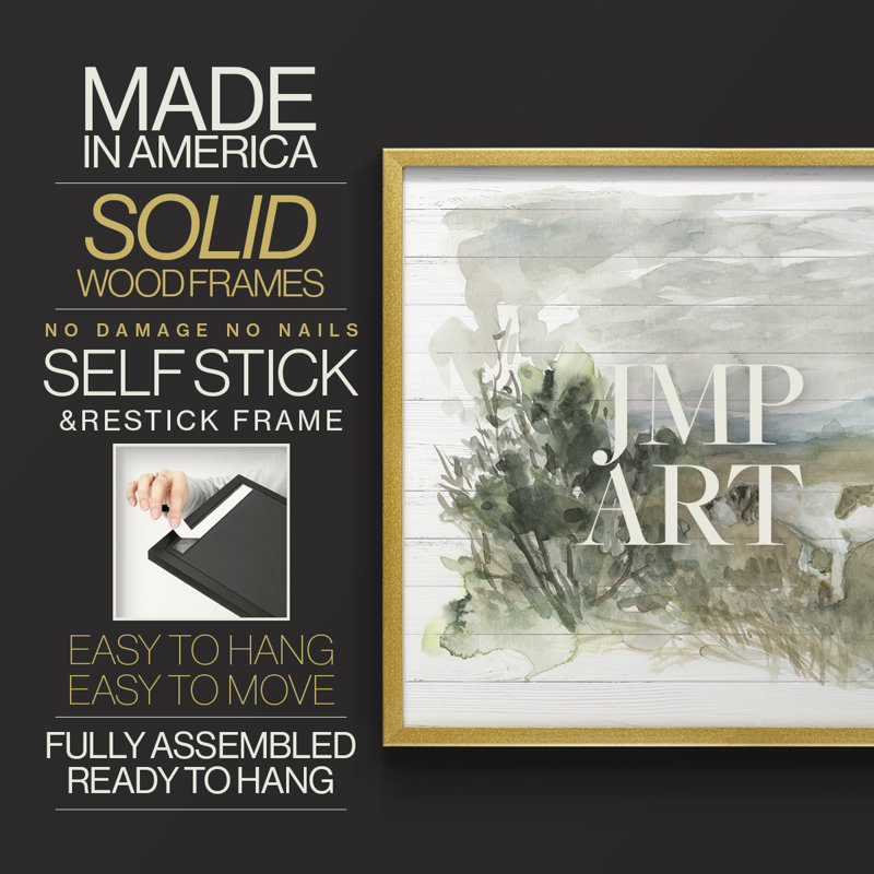 On Point -Framed Print - Restickable