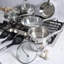 Ensemble de batterie de cuisine en aluminium 13 pièces