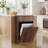 10-Gallon Tilt Out Trash Can Cabinet & Laundry Cabinet with Drawer,Walnut Wave-Textured Front