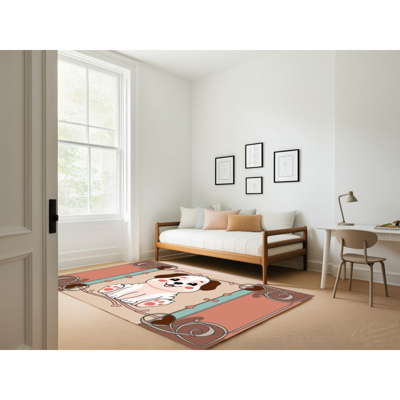 Tapis pour enfants East Urban Home, Tapis de couloir 2 pi x 4 pi