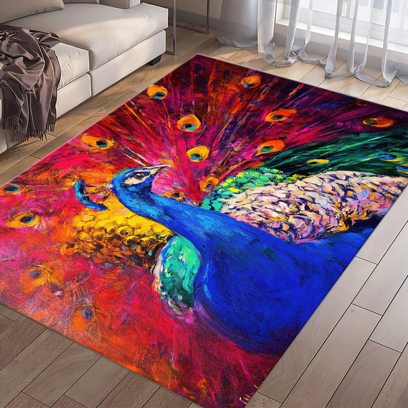 Elegant Soft Pile Rug with Intricate Geometric Design for Enhancing the Aesthetic Appeal of Your Living Space