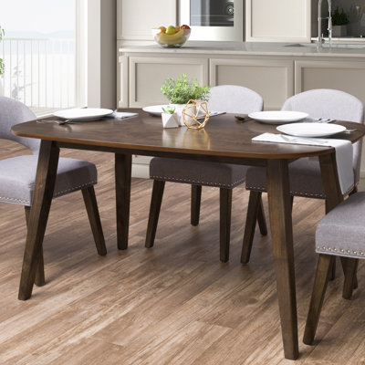 Arush Solid Wood Base Dining Table