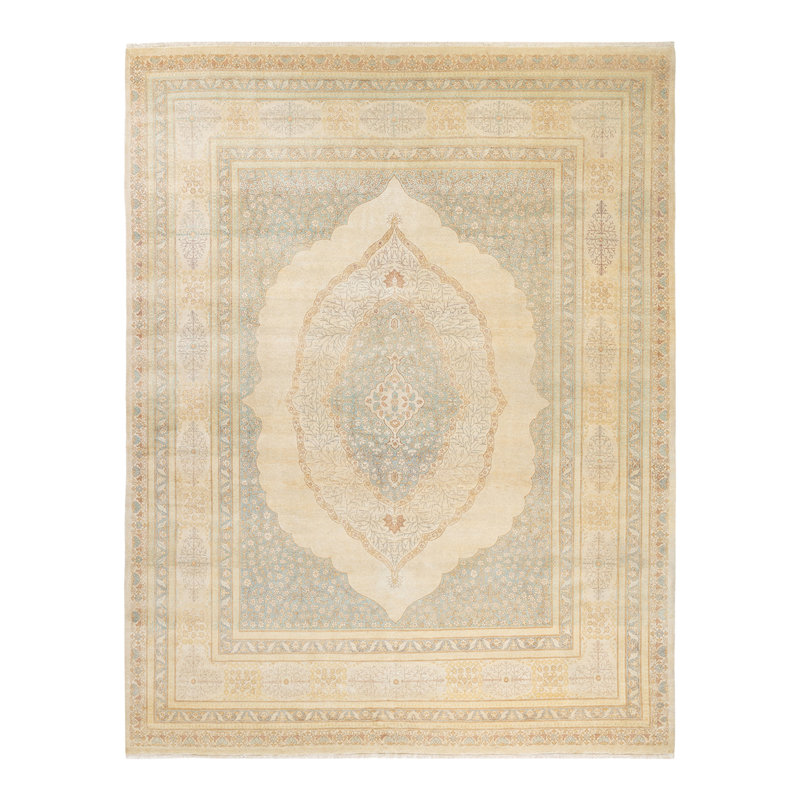 One-of-a-Kind 8' 3" X 10' 5" 2000s Wool Area Rug in