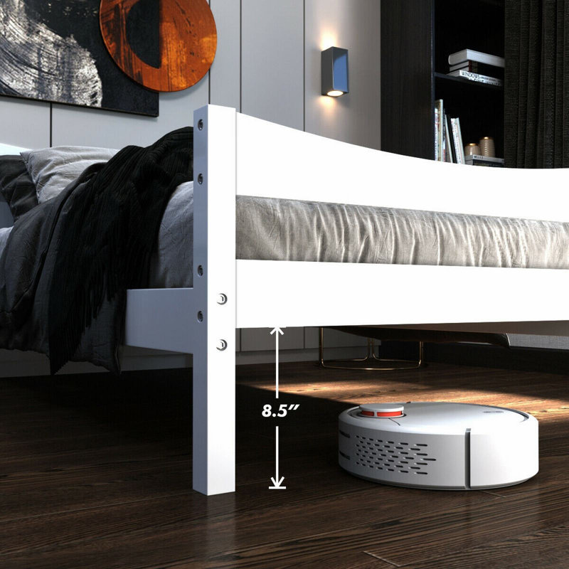 Lutetiu Bed, White