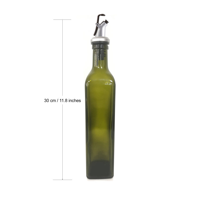 Huilier à huile de verre 17 oz