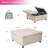 Table basse avec repose-pieds Cristba-826170635
