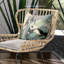 Housse et insert de coussin décoratif intérieur / extérieur en mélange de polyester-86928660