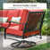 Asfand 5-7 - Person Patio Conversation Set with Swivel Lounge Chairs & Optional Ottoman