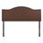 Nailhead Trim Adjustable Upholstered Headboard in Linen Fabric, Metal Legs-521090838-504880942