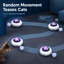 Jouet pour chat interactif avec plume UFO