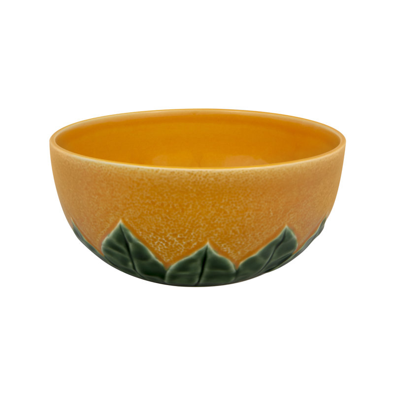 Bordallo Pinheiro Orange Salad Bowl