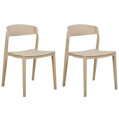 Fawnlily 77cm H Stacking Side Chair