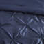 Ensemble d'édredon 7 pièces capitonné bleu marine-121790454-121790456