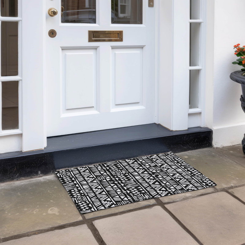 Tapis intérieur / extérieur Maliana, Rectangle 1 pi 8 po x 2 pi 6 po