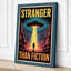 Stranger Than Fiction Retro - Wrapped Canvas-72634128-72634346
