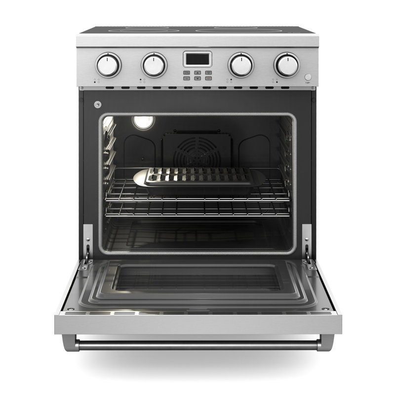 Thor Kitchen 30" 4.8 Cubic Feet Smart Electric Free Standing Range with 4 Burners
