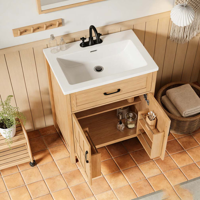 Meuble-lavabo 30 po avec lavabo en résine