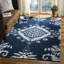 Tapis en laine, viscose et coton noué à la main Stone Stone-1192303215