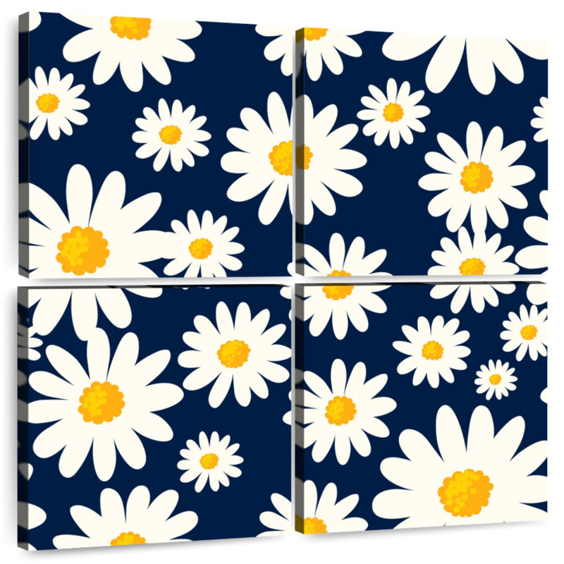 Harnek Daisy Pattern, 18" H x 18" W