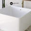Baignoire carrée autoportante 47 po Voltaire