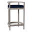 Tabouret de bar en teck 30 po Santa Barbara - Huître-97429121-70062932-63326240