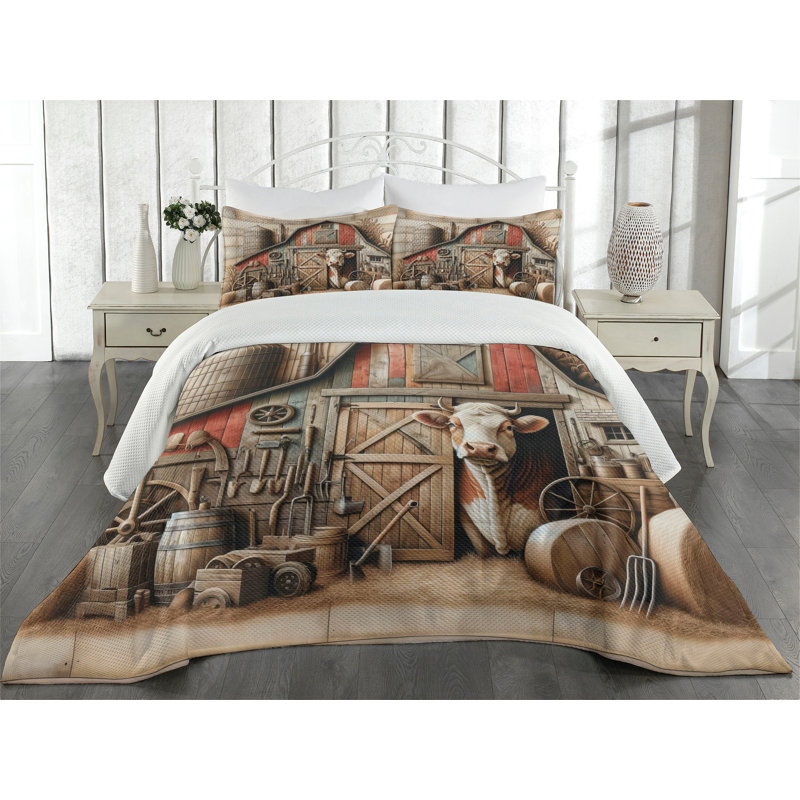 Coverlet, Queen Coverlet + 2 Standard Shams
