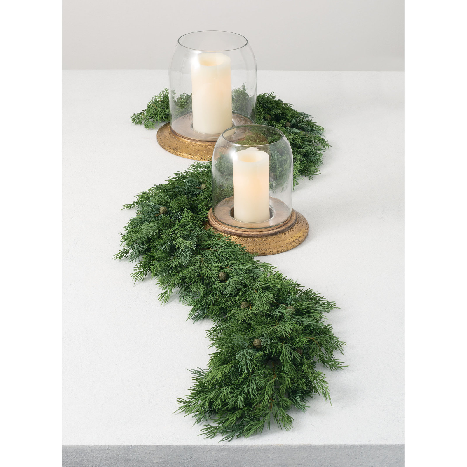 80" Cedar Thanksgiving Garland