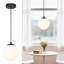 Luminaire suspendu 1 lumière Andren-727446071