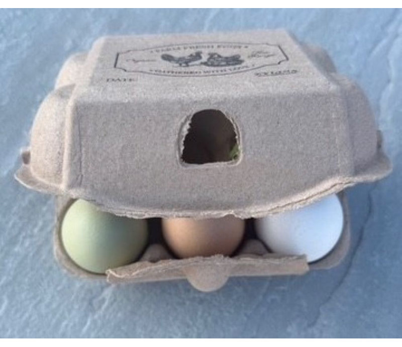 Egg Cartons - 6 Eggs - 25 Pack, 6 Egg Basket
