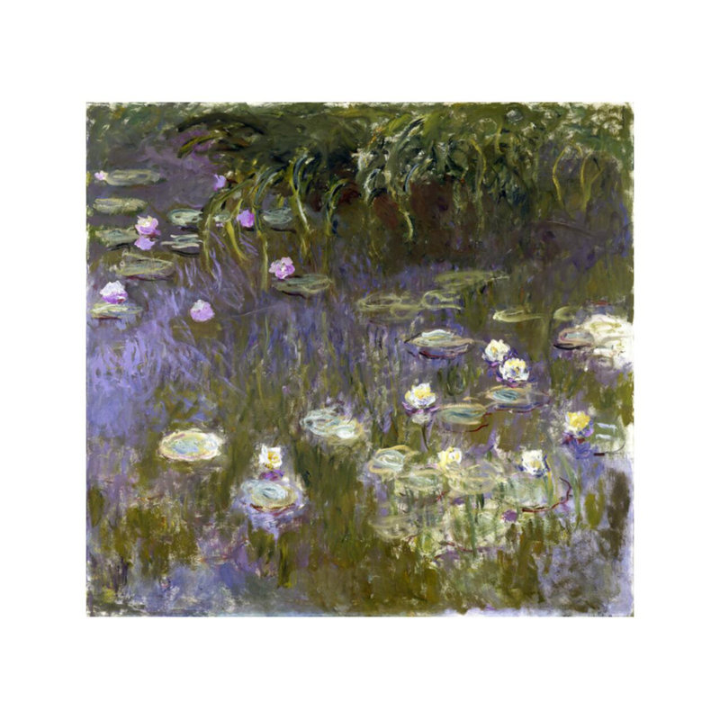 Nymphéas par Claude Monet - Impression giclée, H 22 po x l 28 po