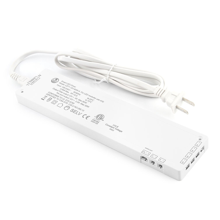 12V Electronic Transformer 60W Dimmable White Led Driver