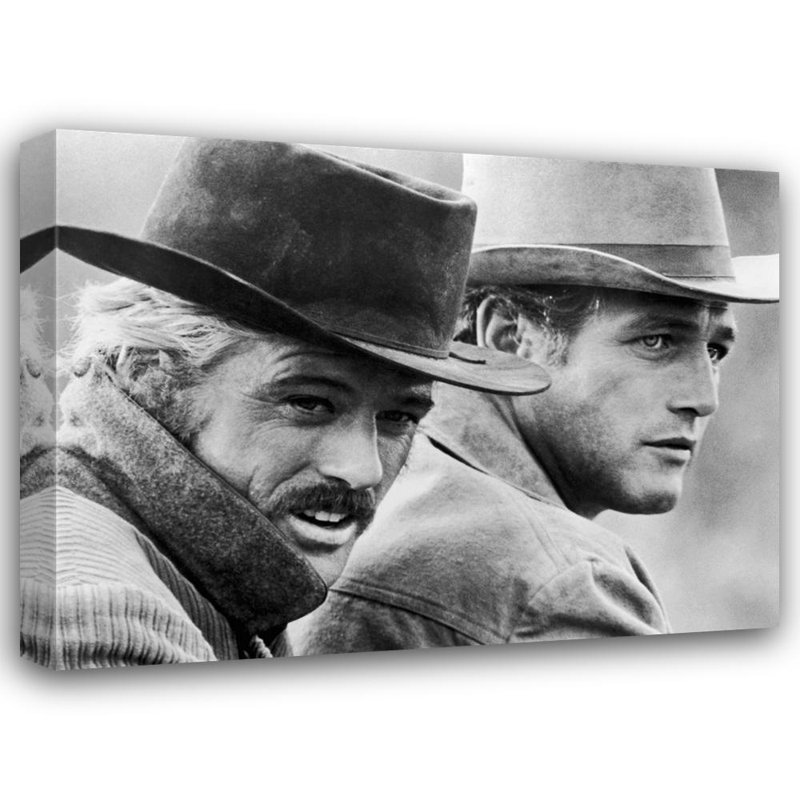 Robert Redford et Paul Newman, H 18 po x l 24 po