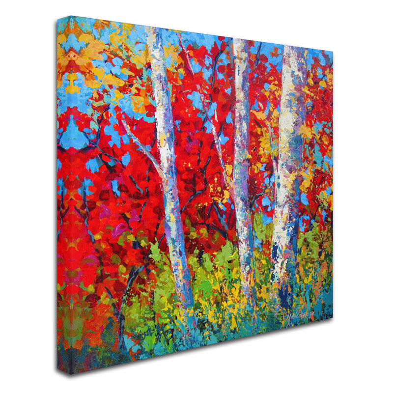 Kucera 'Pause' Print on Wrapped Canvas, 35" H x 35" W