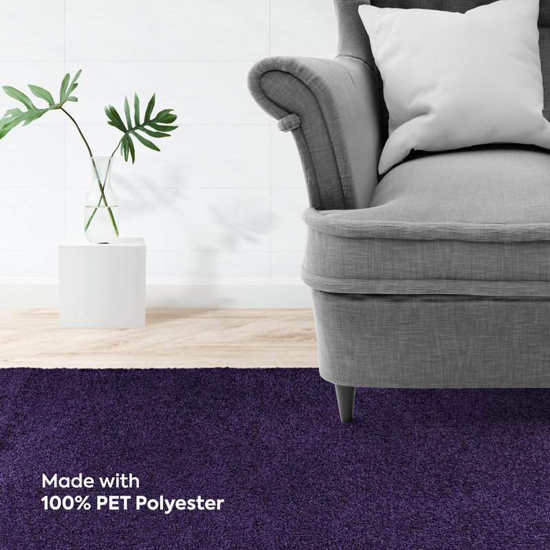 Tapis mauve Mendiola, Hexagone 11 pi