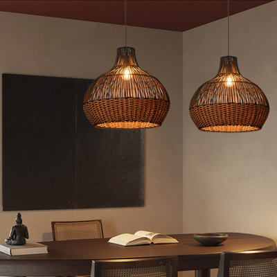 Arlicia 1 - Light Rattan Single Pendant
