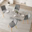 48.5cm H Upholstered Dining Chairs With Wooden Legs-1989438043-2009751949