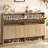 47.2''w Shoe Storage Cabinet For Entryway With 4 Flip Drawers, Fluted Slim Shoe Cabinet For Foyer, Hallway-282310201